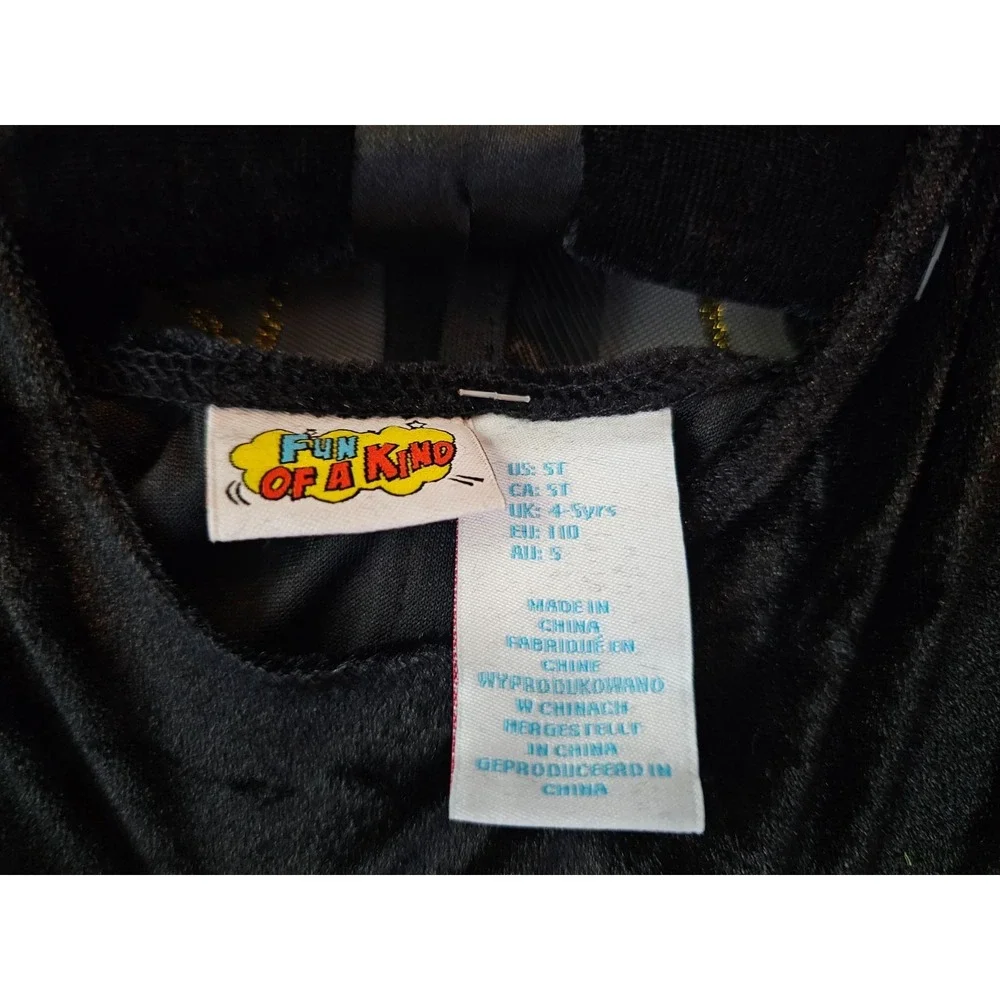 5T Bee Costume Halloween Pretend Play Party w/Headband &‎ Wings - 5T